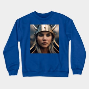 Viking Shield Maiden Crewneck Sweatshirt